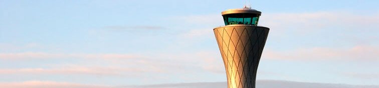 The Air Traffic Control Tower at Edinburgh Airport