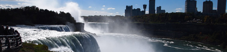 Panorama of Niagara Falls