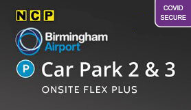 Birmingham Car Park 2 & 3 - Flex Plus - 2 day logo