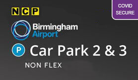 Official Birmingham Airport Car Park 2 & 3 - NON-FLEX