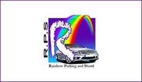 Rainbow Parking and Shuttle Meet & Greet Johannesburg O.R. Tambo Airport logo