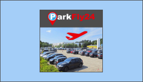 ParkFly24 - Außenparkplatz + Shuttlebus - Flughafen Hamburg logo