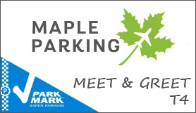 Heathrow - Maple Parking - Meet & Greet - T4 - ONLY logo