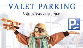 Sky Autopark - Valet-Service + Außenparkplatz - Köln/Bonn