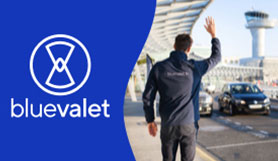 Blue Valet - Service de voiturier avec parking non couvert - Aéroport de Nantes logo