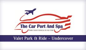 The Car Port And Spa - Valet Park & Ride - Undercover - Perth logo