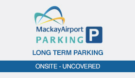 Long Term Parking - Onsite - Uncovered - Mackay Airport logo