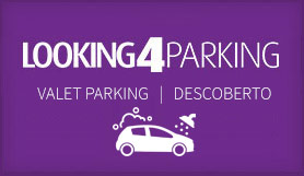 Looking4Parking - Valet Parking - Descoberto - Lisboa (Lavagem incluída) logo