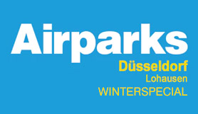 Airparks Lohausen (Winter special) - Park & Ride - Uncovered - Düsseldorf 