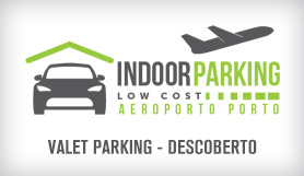 Indoor Parking Low Cost - Valet Parking - Descoberto - Porto logo