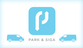 Park&Siga - Serviço de transfer (>7 lugares) - Descoberto - Faro logo