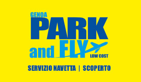 Genoa Park and Fly - Navetta Gratuita - Scoperto Genoa Park and Fly - Navetta Gratuita - Scoperto logo