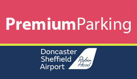 Official Doncaster Airport Premium Parking logo