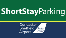 Official Doncaster Airport Short Stay logo