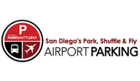 San Diego's Park Shuttle & Fly (Lot B) - Self Park - Uncovered - San Diegp San Diego's Park Shuttle & Fly (Lot B) - Self Park - Uncovered - San Diegp logo